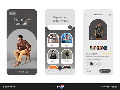 Design for Men's Clothing App agiledock agiledockdesigns agiledockservices appdevelopment appfeatures designinnovation designtrends digitalsolutions fashionapp highqualityimages intuitivedesign mensfashion mobileappdesign ui design ui ux uiuxdesign userexperience ux design