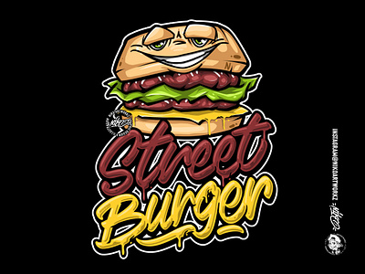 Design 04 apparel branding burger clothing design fashion graphic design graphic designer illustration lettering logo merch merchandise skateboard streetfood streetwear t shirt t shirt design typography vector