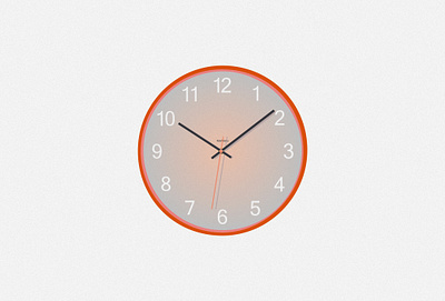 Wall Clock Illustration hour