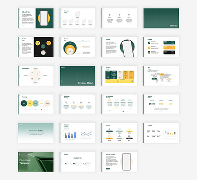 Deck Studio Pitch Deck Template, Editable Google Slides and PPTX google slides template pitch deck pitch deck template powerpoint design powerpoint template presentation design presentation designer presentation template startup pitch deck