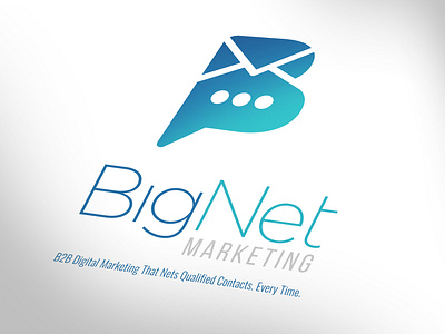 BigNet Marketing Brand Identity brand identity icon design logo design