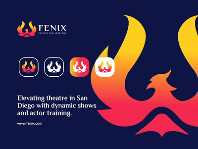 Fenix | Phoenix Logo abstract logo app app logo bird branding creation logo design fenix fire flam graphic design icon illustration logo logo design minimal logo modern logo phonenix ui vector