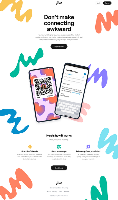 Jive appdesign cleandesign conversionoptimization creativedesign designinspiration interactiondesign landingpagedesign minimaldesign moderndesign networkingapp onboardingexperience prototypedesign responsivedesign uiuxdesign uiuxportfolio userexperience userinterface userjourney visualdesign webdesign