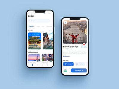 Explorea App Concept app app design design designer mobile design travel ui ux