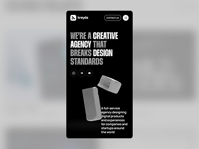 Kreyda design agency 3d animation awwwards branding chalk crypto agency design agency development freelance kreyda landing page product design startup trend ui uidesign ux web design webflow website