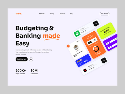 Digital Banking Web UI Design banking ui digital banking digital uidesign figma desisgn mobile app ui ui design ui designtrends uiux design user interface ux ux design ux research web uidesign website design