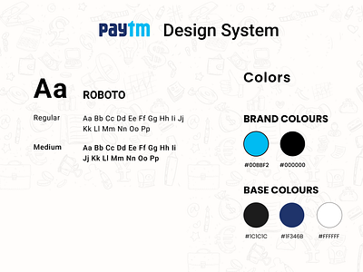 Paytm Redesign design system mobile app redesign