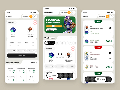 Best Sports Betting App Design app design app development betting betting app betting mobile app football gambling game illustration interface mobile app nba score soccer sports app sports betting sports game sportsbook uiux user interface