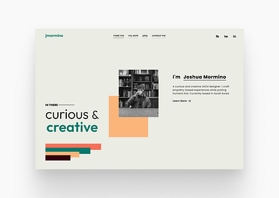 Portofolio Website Sample portfolio ui ux website