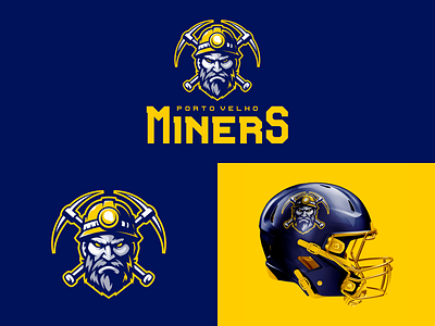 Miners - Redesign american football football illustration logo miners mnine nfl pick sport sportlogo vector