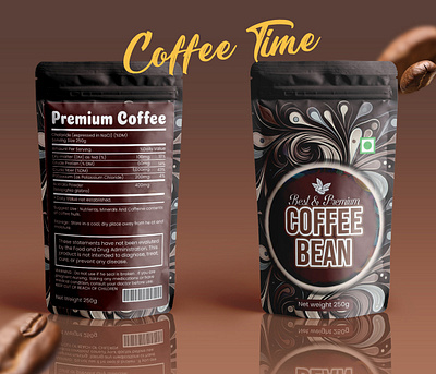 Coffee Pouch Packaging Design coffee pouch packaging design