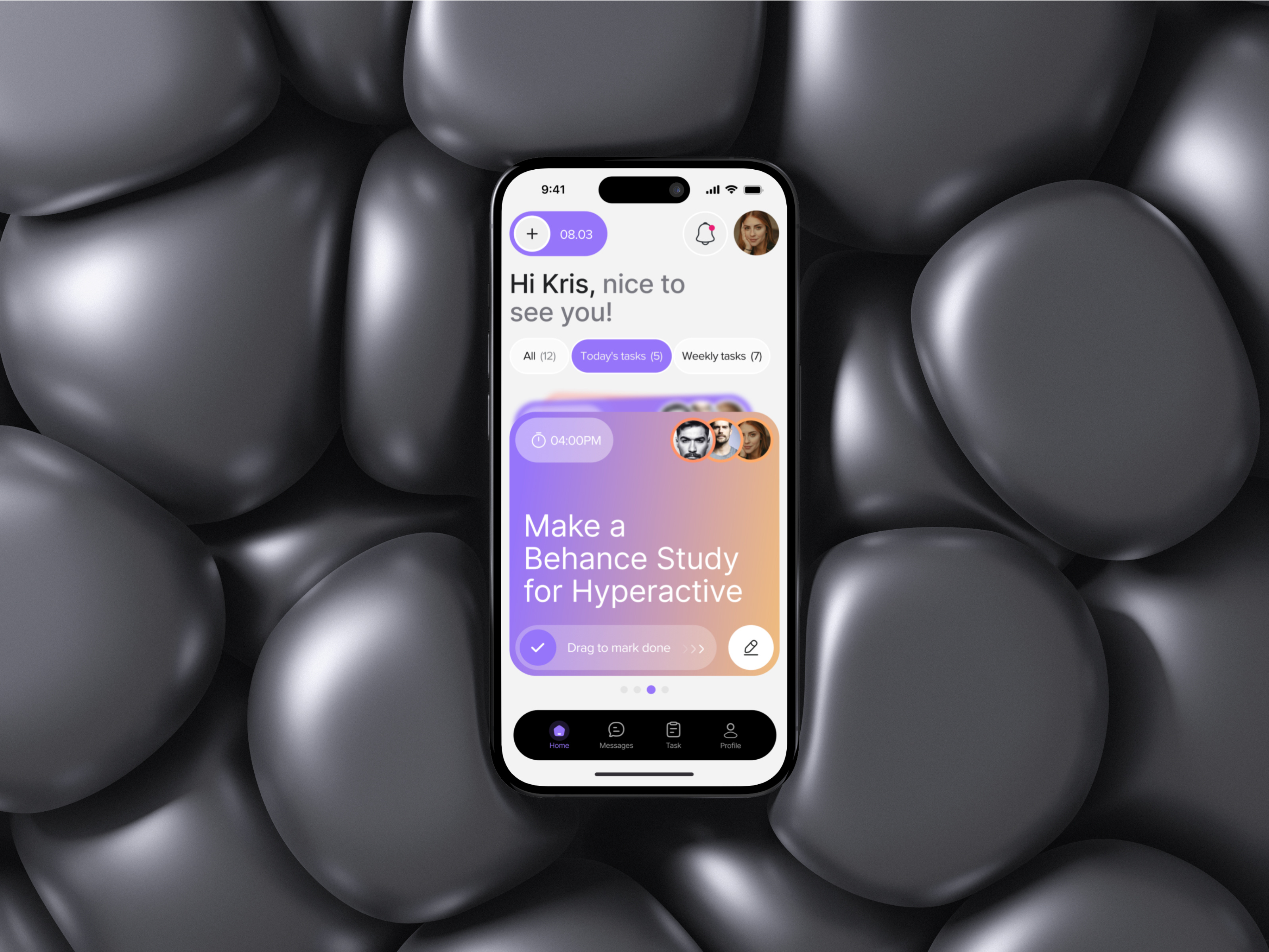 Example of Task Management Ios App