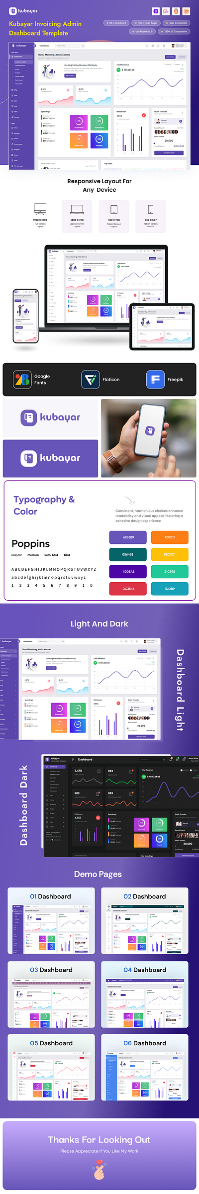 Kubayar Invoicing Bootstrap Admin Dashboard Template 3d animation branding creative design graphic design illustration logo mobile app development motion graphics product design social media marketing template ui uiux user experience user interface web design web development website