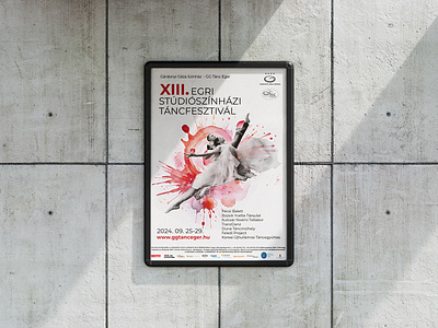 Dance Festival Campaign campaign design fluid design graphic design poster watercolor