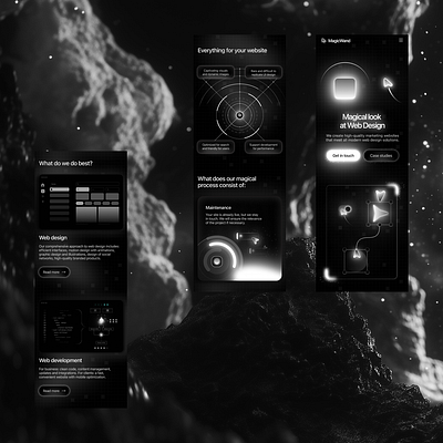 MagicWand | Website design graphic design ui web design website