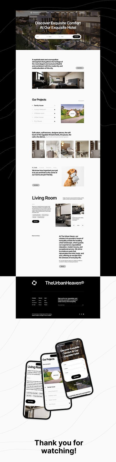 TheUrbanHeaven real estate real estate template real estate website real estate website template real estate website templates realestate responsive design seo optimized template ui design webflow template