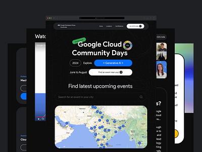 Official Google Cloud Community Day Website🌐 cloud developers event gdg google