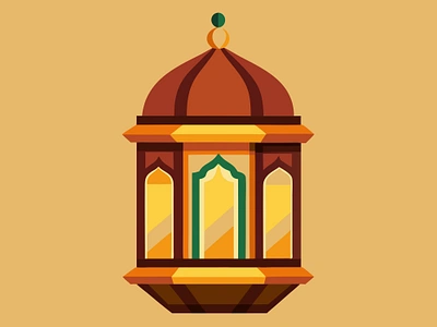 Lantern Illustration 04 branding design graphic design illustration logo vector