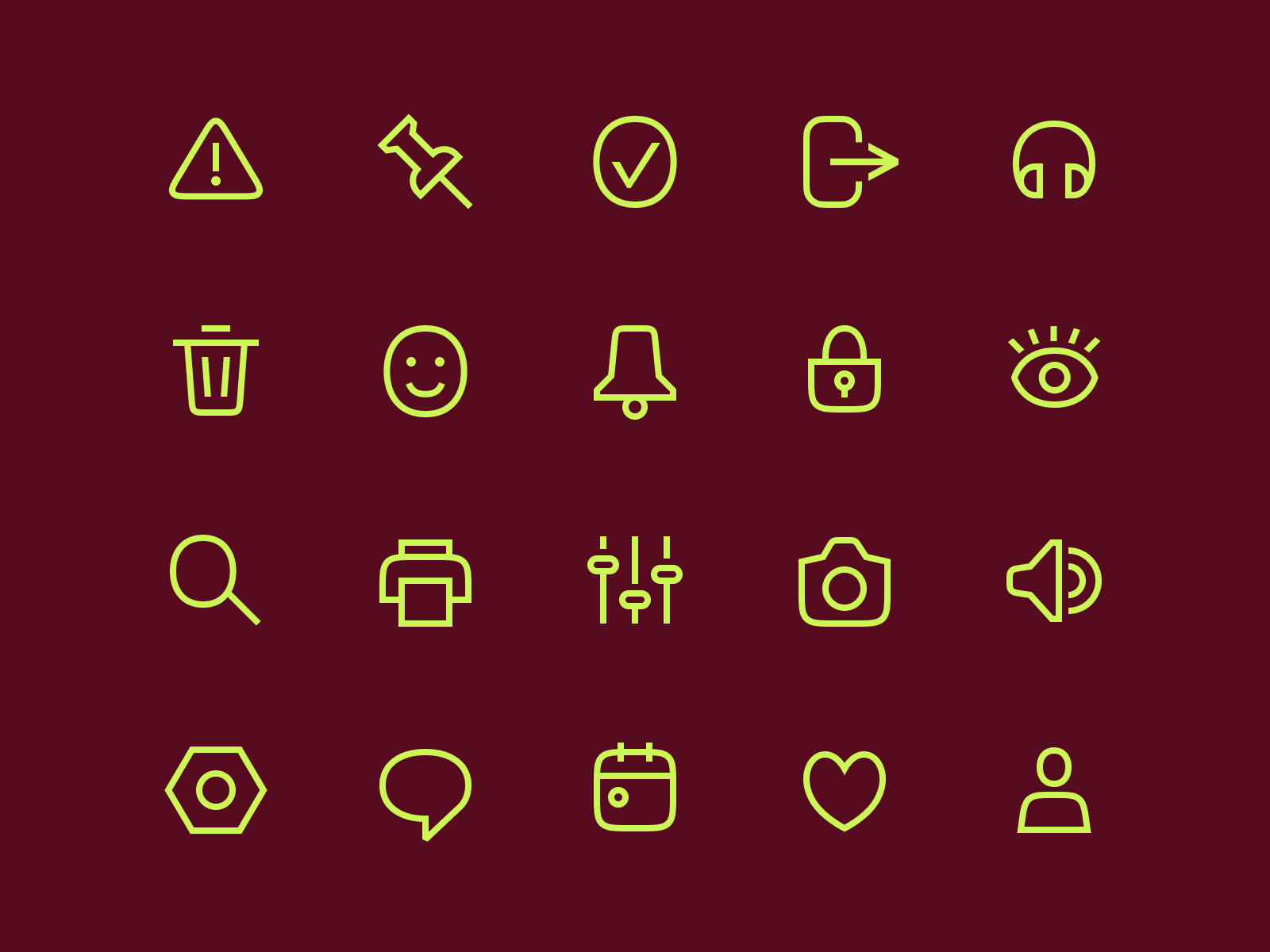 Example of Iconset