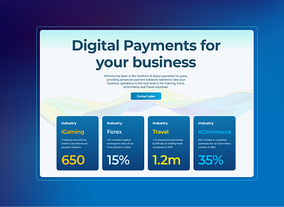 MiFinity payment website artwork bright card design digital fintech illustration landingpage logo page ui ui ux ux web webdesign