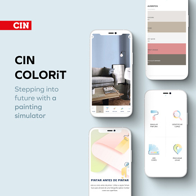 CIN COLORiT ui ux