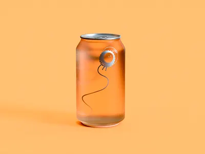 Soda 3d branding