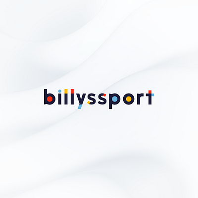 Billyssport, Logo Design animation branding design illustration logo logotype typography