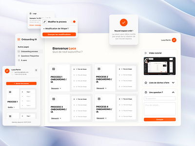 SaaS Onboarding IA ia onboarding product design saas ui ux web app webdesign