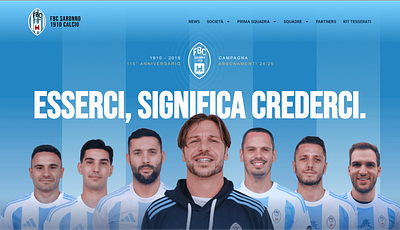 FCB Saronno | Website + Editorial