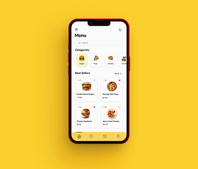 Delivery app 1 day design app design devivery figma food foods mobile ui ux