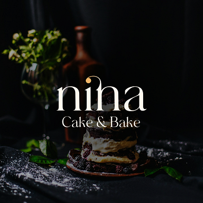 Nina Cake & Bake, Logo Design bake bakery bakes branding cake cakes design graphic design illustration logo logotype typography