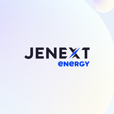 Jenext Energy, Logo Design branding design energy graphic design illustration logo logotype