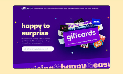 Giftcards - Website