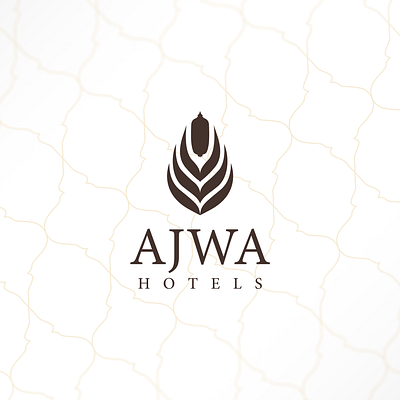 Ajwa Hotels, Logo Design branding design graphic design illustration logo logotype typography