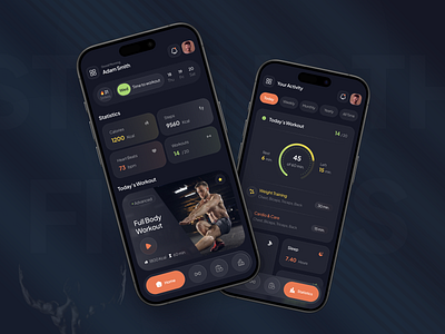 Movemate - Ultimate Fitness Application app design community support daily workouts fitness fitness app fitness app design fitness goals gym app gym app design healthy lifestyle mobile app design personalized fitness progress tracking ui ux warm up work out companion workout app