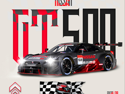 Nissan Campaign animation automotive branding cars design digitalmarketing finish graphic design illustration japan logo motion graphics needforspeed nissan poster race racingcar samurai skyline vector