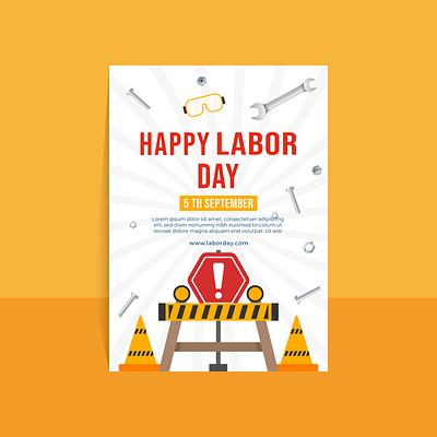 Labor Day Celebration graphic design