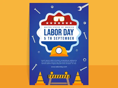Labor Day Celebration graphic design