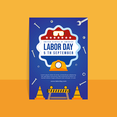 Labor Day Celebration graphic design