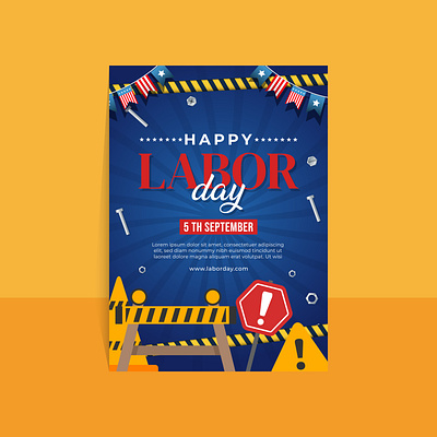 Labor Day Celebration graphic design