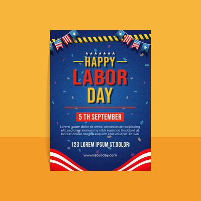 Labor Day Celebration graphic design