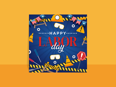 Labor Day Celebration graphic design