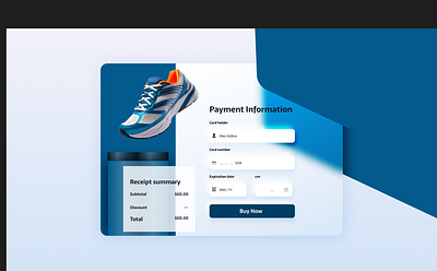 Day 2: Credit Card Checkout Page Design