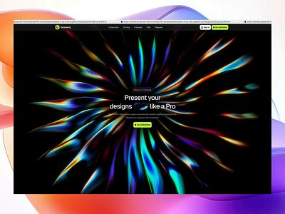 Grainient Landing page design 3d ai generated animation background framer framer expert framer template framer website gradient gradient assets gradient background gradient design gradient website grainient grainient.supply grainy gradient spline wallpaper web design website