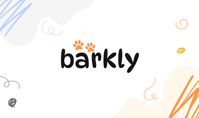 Barkly - a pet brand branding dog graphic design logo pet ui