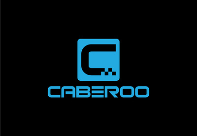 Caberoo Logo best logo designer branding caberoo logo design digital branding graphic design logo logo design logo maker minimalist minimalist logo pixel art logo tech logo design