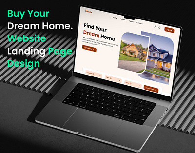 Home Buying Website Landing Page Design adobe xd buy figma home home buy landing page ui ux website