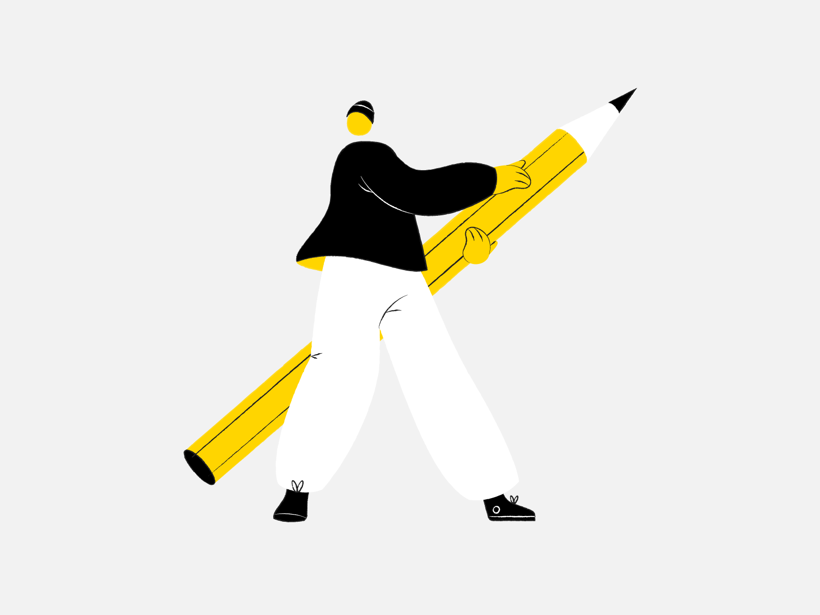 Illustration Skills character character design character illustration darren brown drawing flat illustration illustrator male man motion graphics pencil texture vector