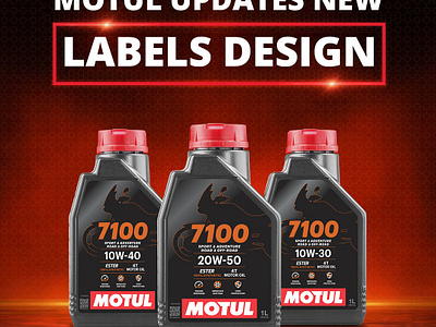 Motul Updates New Labels Design app branding design graphic design illustration logo typography ui ux vector