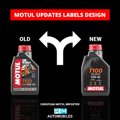 Motul Updates New Labels Design app branding design graphic design illustration logo typography ui ux vector